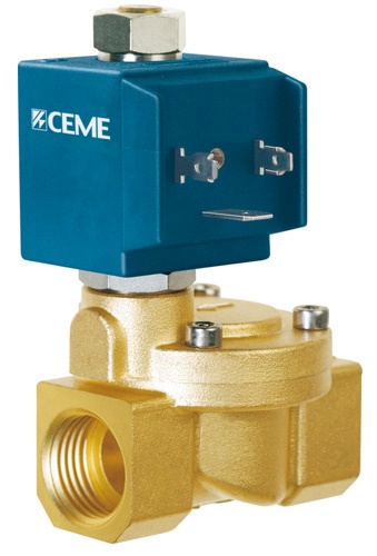 light oils water G 1/2"" 230V/50Hz air Details about   Solenoid valve CEME 8714 10bar NO 